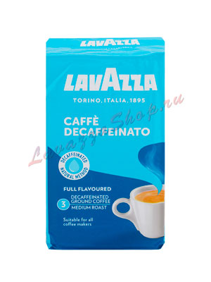 Кофе Lavazza (Лавацца) молотый Decaffeinato